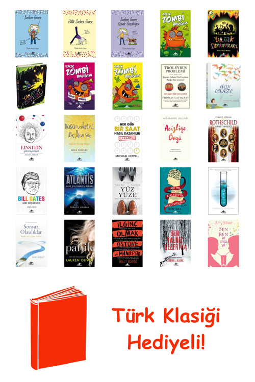 Ezgi Gültekin 25 Kitap Seti + Türk Klasiği Hediye