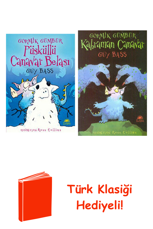 Guy Bass 2 Kitap Seti + Türk Klasiği Hediye
