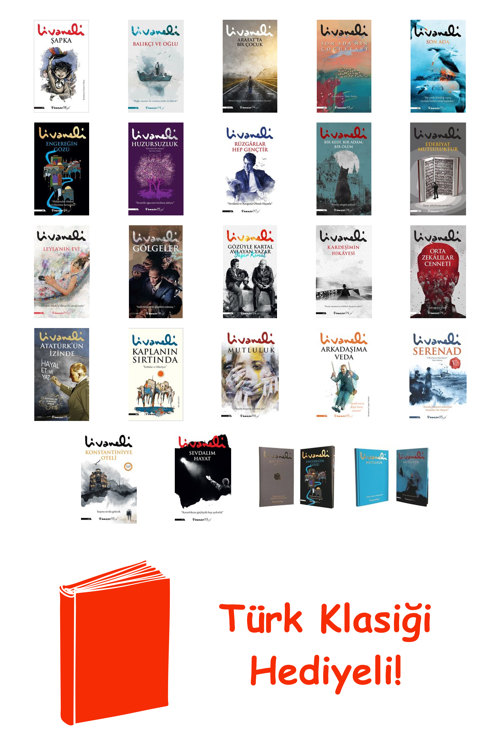 Zülfü Livaneli 24 Kitap Seti + Türk Klasiği Hediye