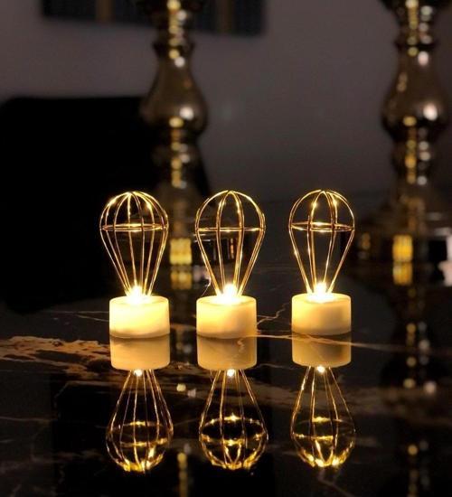 Mini Uçan Balon Gece Lambası 3'Lü