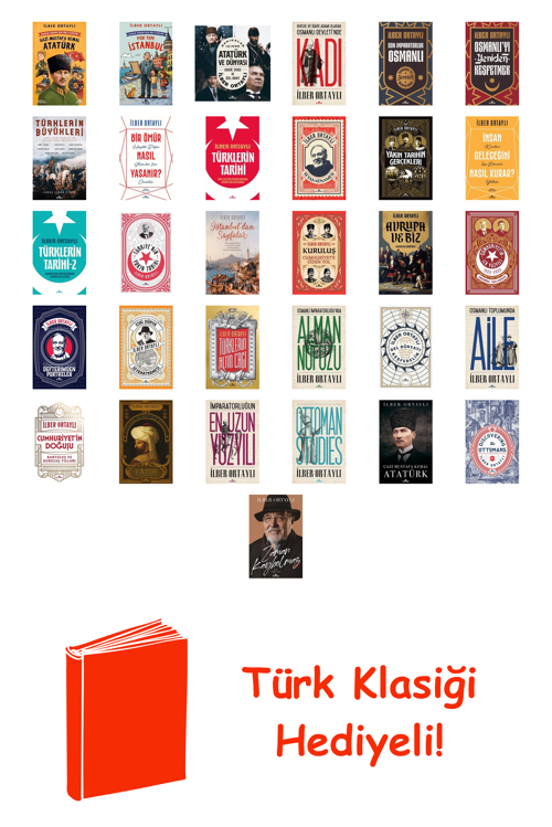 İlber Ortaylı 31 Kitap Seti + Türk Klasiği Hediye