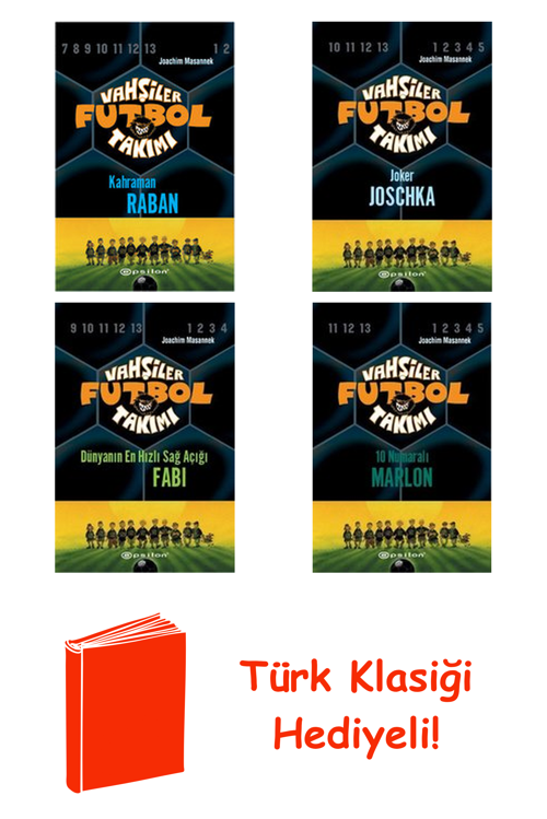 Joachim Masannek 4 Kitap Seti + Türk Klasiği Hediye