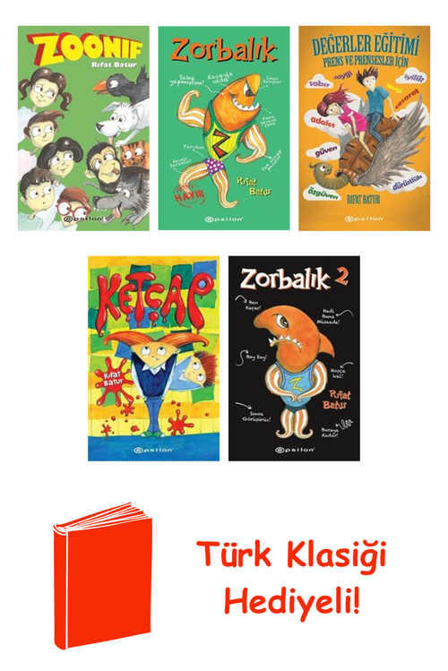 Rıfat Batur 5 Kitap Seti + Türk Klasiği Hediye