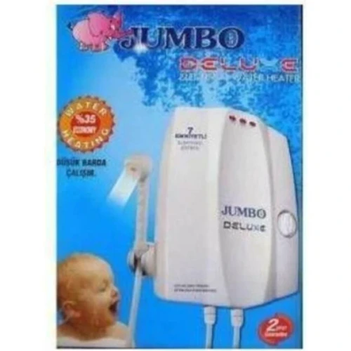 Emır Jumbo Deluxe 7 Emniyetli Elektrikli Şofben Şohben Garantili Emir