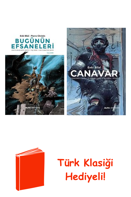 Enki Bilal 2 Kitap Seti + Türk Klasiği Hediye
