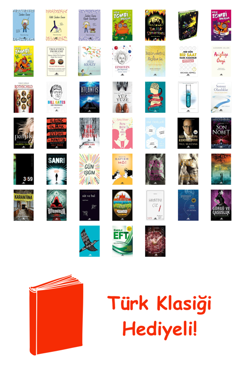 Ezgi Gültekin 45 Kitap Seti + Türk Klasiği Hediye