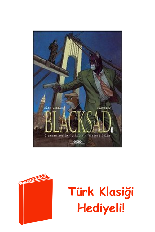 Blacksad 6. Cilt - O Zaman Her Şey Yıkılır - Bi... + Türk Klasiği Hediye