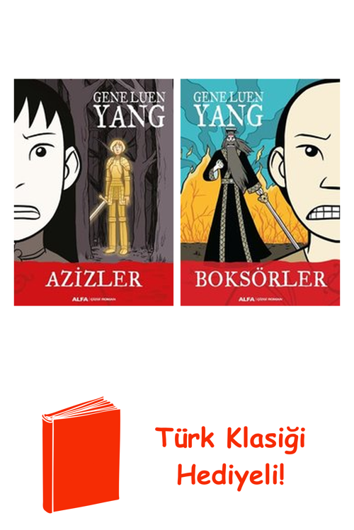 Gene Luen Yang 2 Kitap Seti + Türk Klasiği Hediye