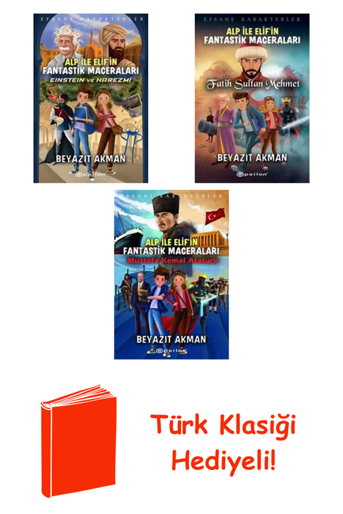 Beyazıt Akman 3 Kitap Seti + Türk Klasiği Hediye