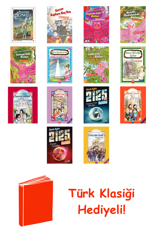Almila Aydın 14 Kitap Seti + Türk Klasiği Hediye