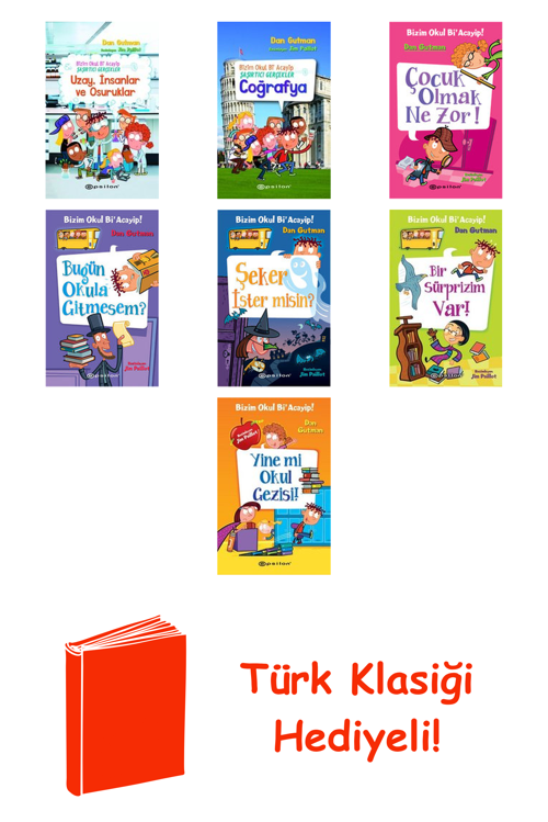 Dan Gutman 7 Kitap Seti + Türk Klasiği Hediye