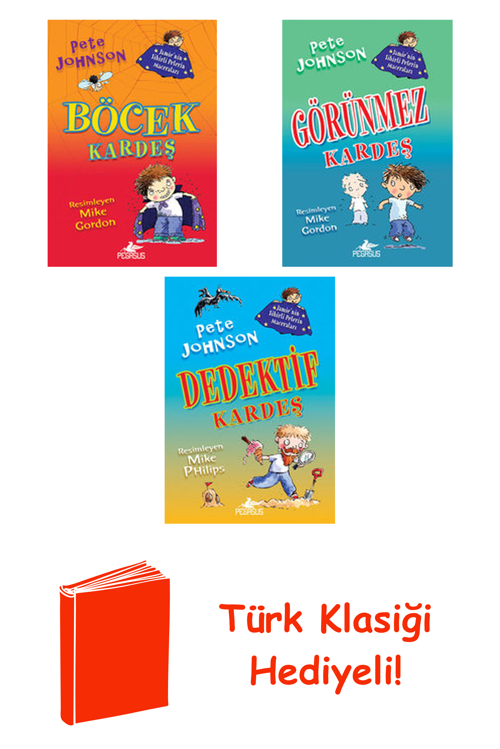 Pete Johnson 3 Kitap Seti + Türk Klasiği Hediye