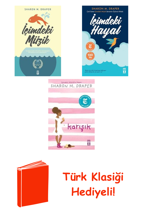 Sharon M. Draper 3 Kitap Seti + Türk Klasiği Hediye