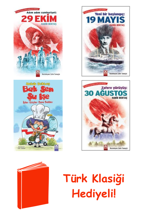 Habib Bektaş 4 Kitap Seti + Türk Klasiği Hediye