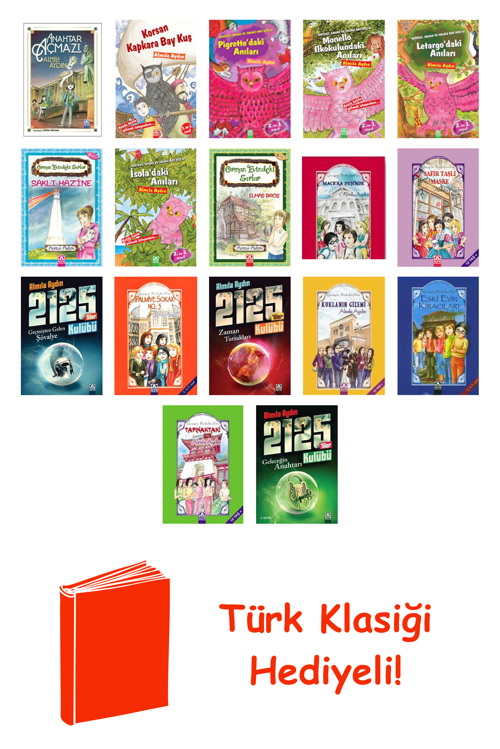 Almila Aydın 17 Kitap Seti + Türk Klasiği Hediye