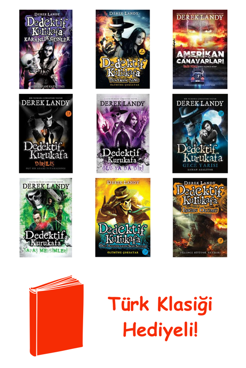 Derek Landy 9 Kitap Seti + Türk Klasiği Hediye