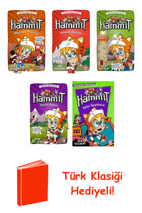 Cem Gülbent 5 Kitap Seti + Türk Klasiği Hediye