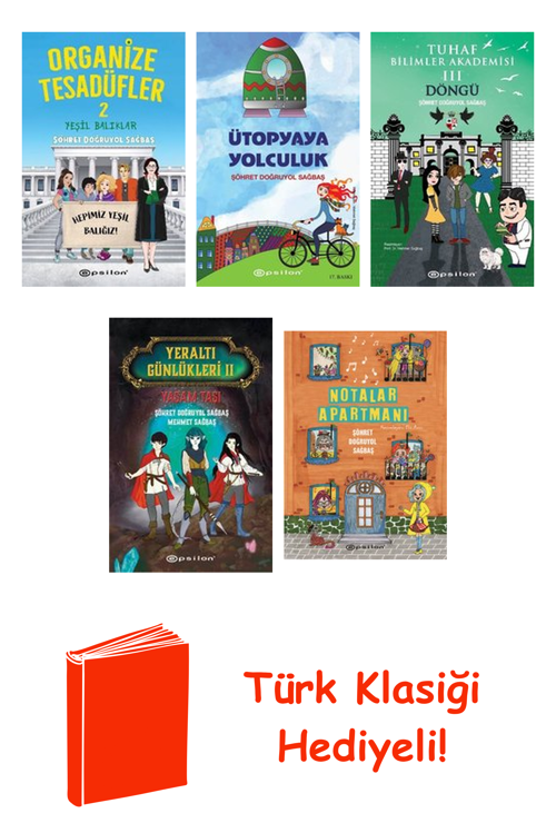 Şöhret Doğruyol Sağbaş 5 Kitap Seti + Türk Klasiği Hediye