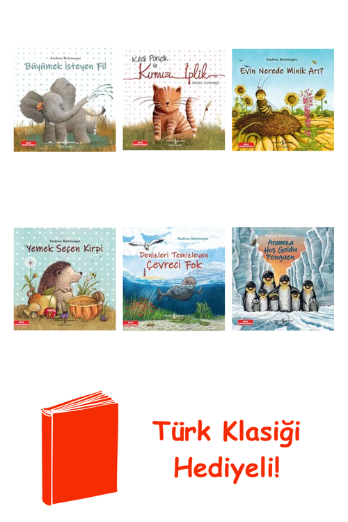 Andrea Reitmeyer 6 Kitap Seti + Türk Klasiği Hediye