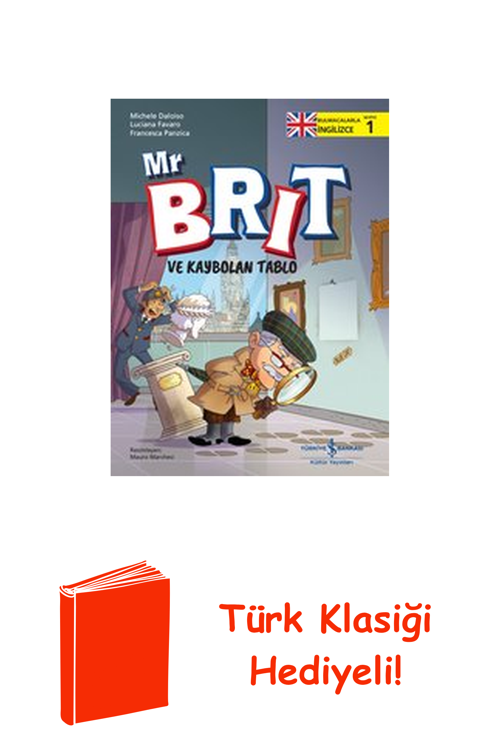 Mr. Brit Ve Kaybolan Tablo - Bulmacalarla İngil... + Türk Klasiği Hediye
