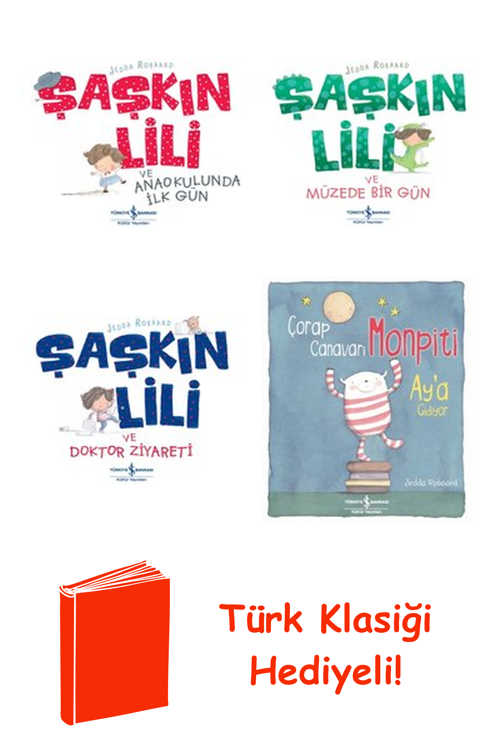 Jedda Robaard 4 Kitap Seti + Türk Klasiği Hediye