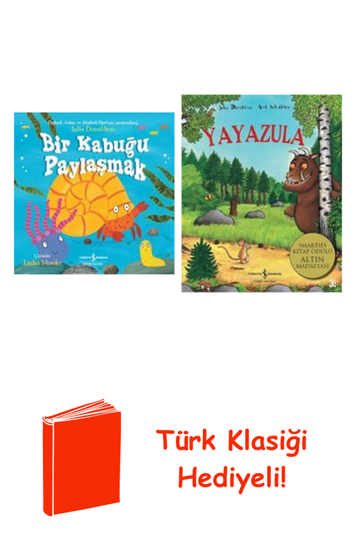 Julia Donaldson 2 Kitap Seti + Türk Klasiği Hediye