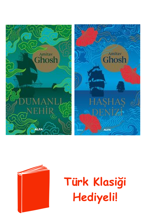 Amitav Ghosh 2 Kitap Seti + Türk Klasiği Hediye