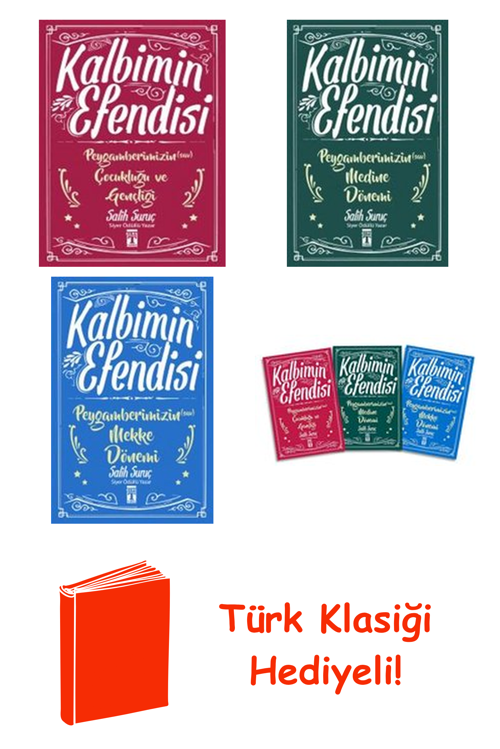 Salih Suruç 4 Kitap Seti + Türk Klasiği Hediye