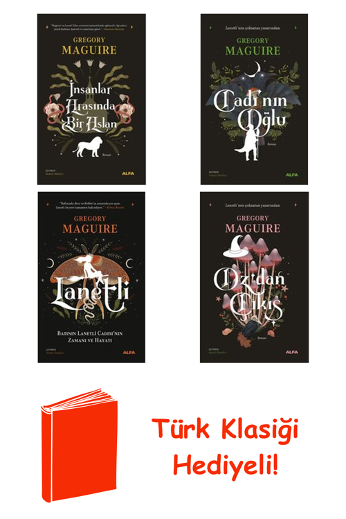 Gregory Maguire 4 Kitap Seti + Türk Klasiği Hediye