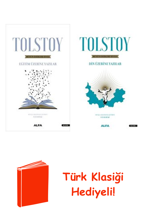 Lev Nikolayeviç Tolstoy 2 Kitap Seti + Türk Klasiği Hediye