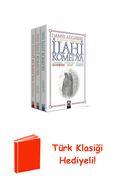 İlahi Komedya Seti - 3 Kitap Takım Özel Kutulu + Türk Klasiği Hediye