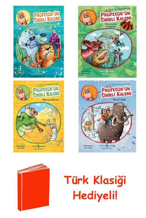 Nina Hundertschnee 4 Kitap Seti + Türk Klasiği Hediye