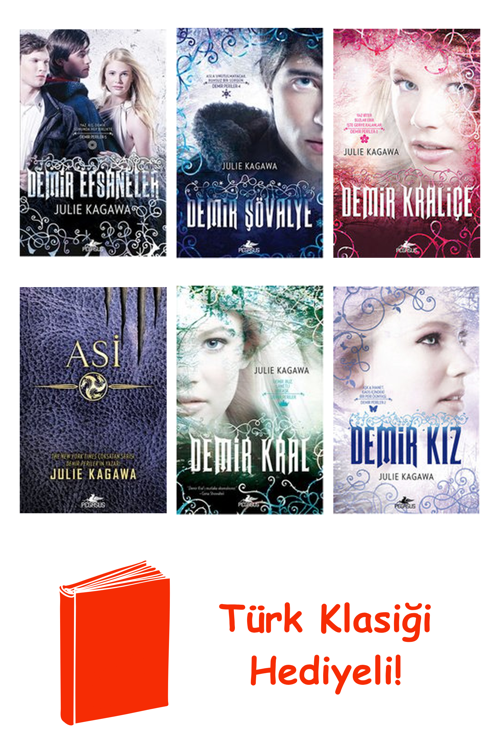Julie Kagawa 6 Kitap Seti + Türk Klasiği Hediye