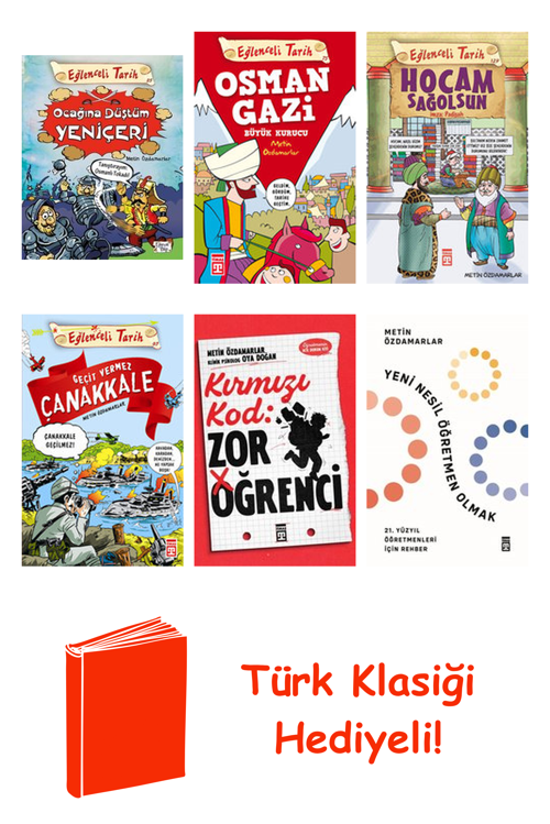 Metin Özdamarlar 6 Kitap Seti + Türk Klasiği Hediye