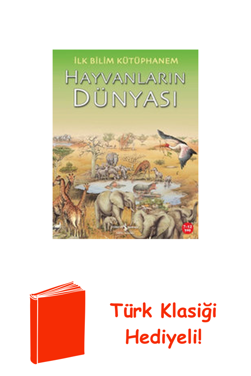İlk Bilim Kütüphanem-Hayvanların Dü + Türk Klasiği Hediye