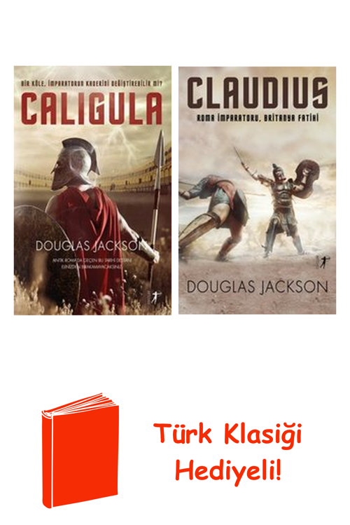Douglas Jackson 2 Kitap Seti + Türk Klasiği Hediye