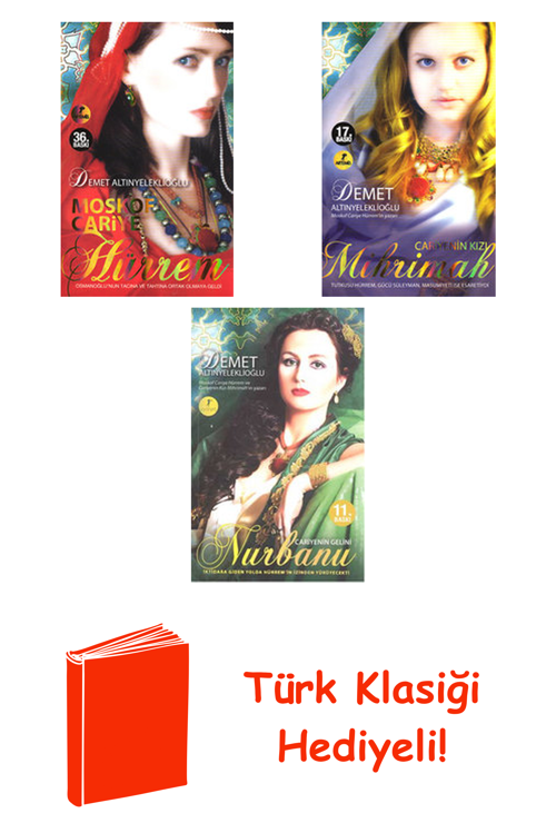 Demet Altınyeleklioğlu 3 Kitap Seti + Türk Klasiği Hediye