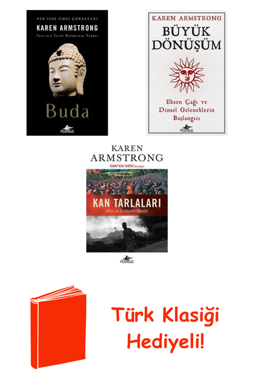 Karen Armstrong 3 Kitap Seti + Türk Klasiği Hediye