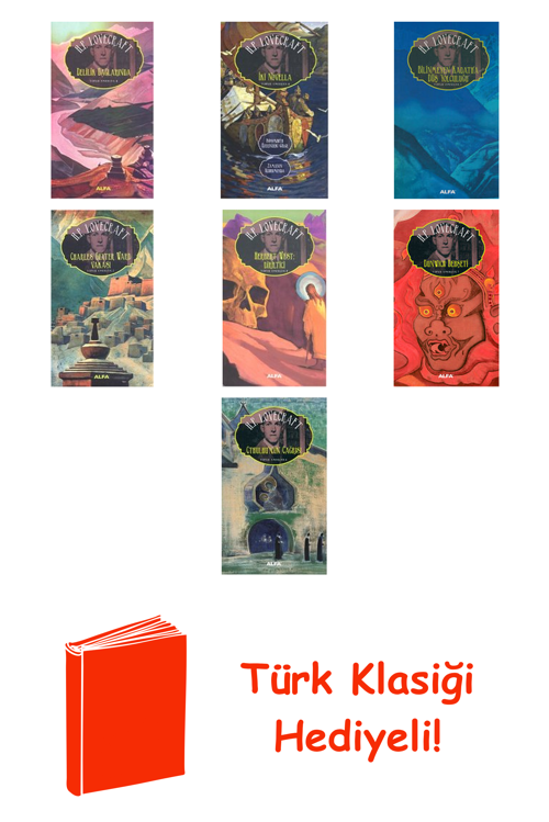 Howard Phillips Lovecraft 7 Kitap Seti + Türk Klasiği Hediye