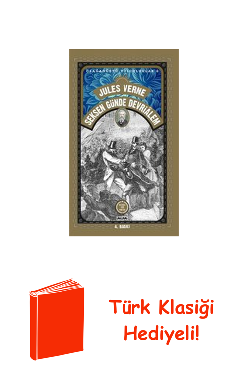 Seksen Günde Devri Alem + Türk Klasiği Hediye