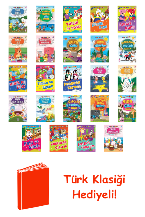 Nalan Aktaş Sönmez 24 Kitap Seti + Türk Klasiği Hediye