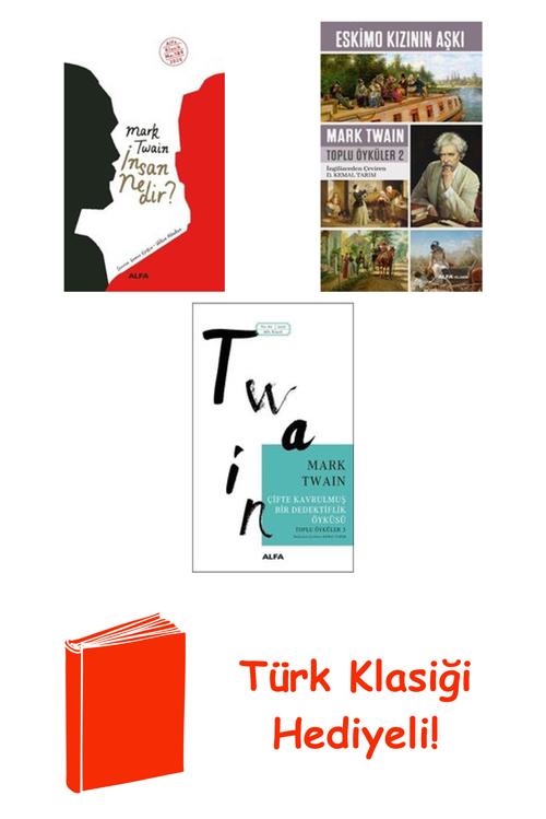 Mark Twain 3 Kitap Seti + Türk Klasiği Hediye