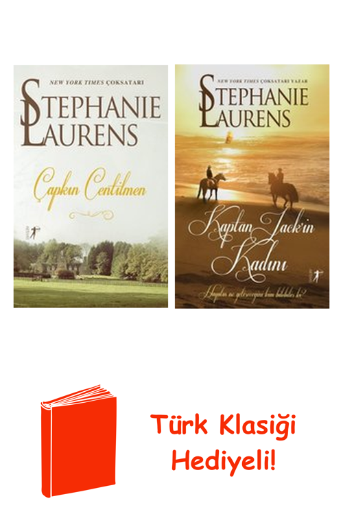 Stephanie Laurens 2 Kitap Seti + Türk Klasiği Hediye