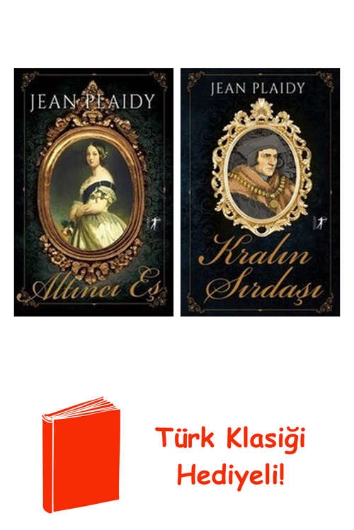 Jean Plaidy 2 Kitap Seti + Türk Klasiği Hediye