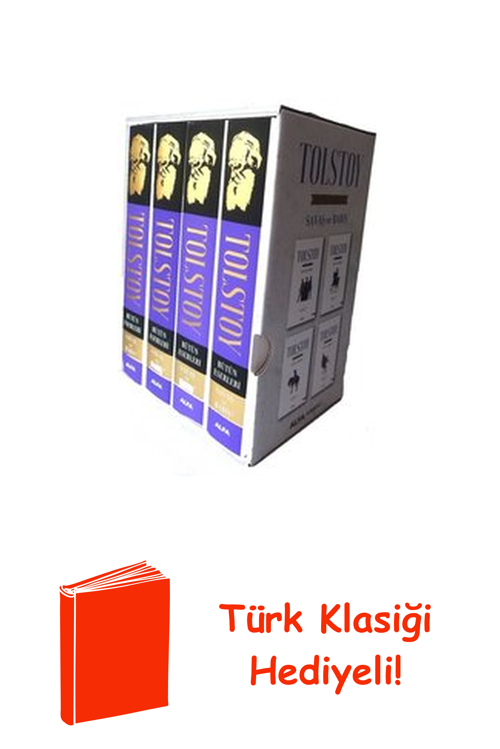 Tolstoy Bütün Eserleri Savaş Ve Barış Seti - 4 ... + Türk Klasiği Hediye
