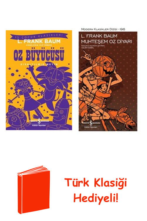 Lyman Frank Baum 2 Kitap Seti + Türk Klasiği Hediye