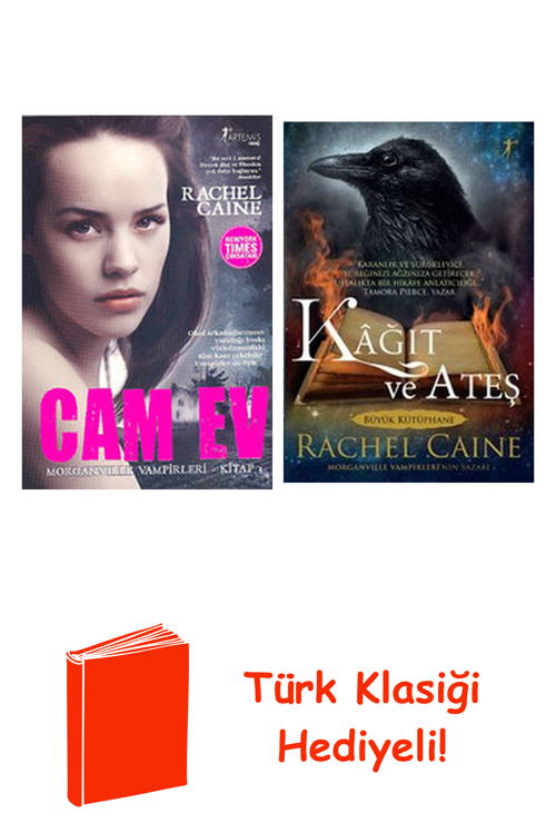 Rachel Caine 2 Kitap Seti + Türk Klasiği Hediye