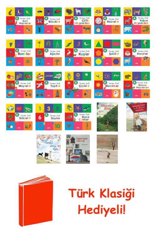 Feridun Oral 23 Kitap Seti + Türk Klasiği Hediye
