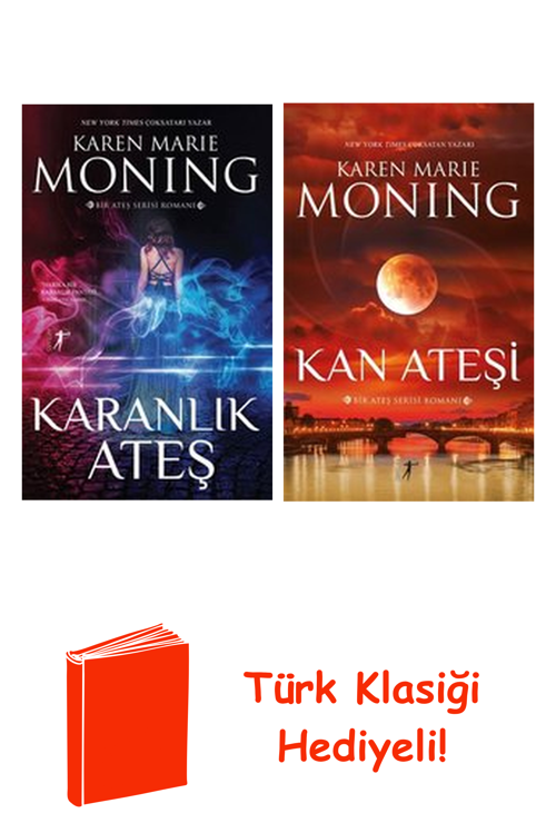 Karen Marie Moning 2 Kitap Seti + Türk Klasiği Hediye