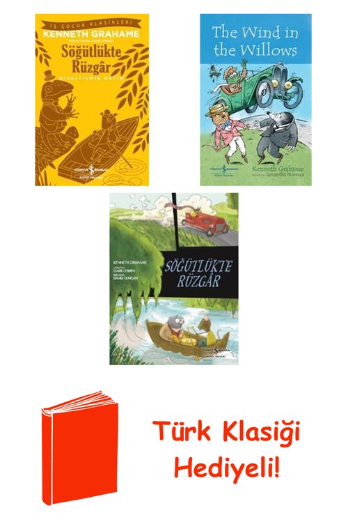 Kenneth Grahame 3 Kitap Seti + Türk Klasiği Hediye
